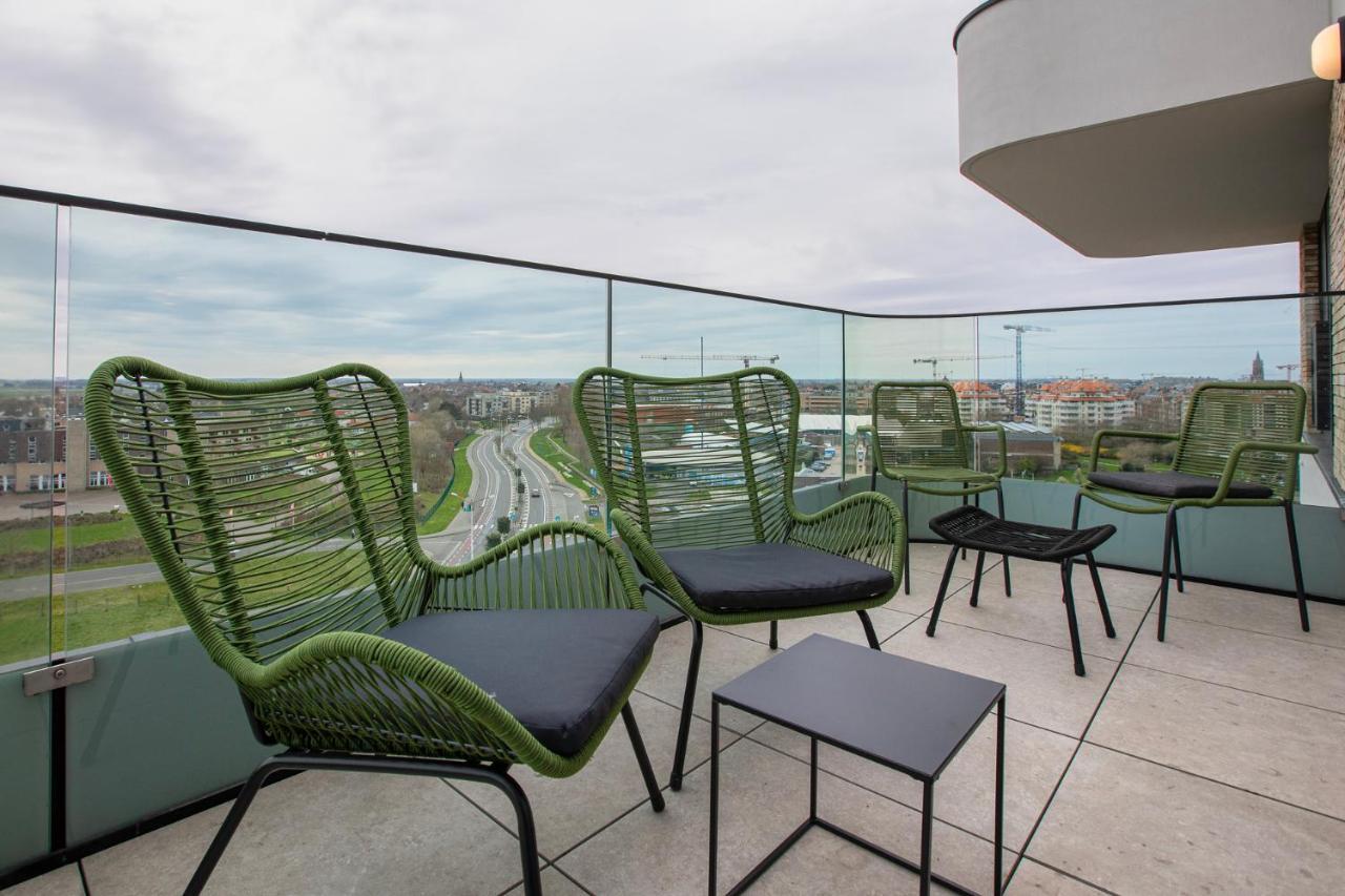 Modern En Gezellig Appartement Vlak Aan Het Strand Blankenberge Eksteriør bilde